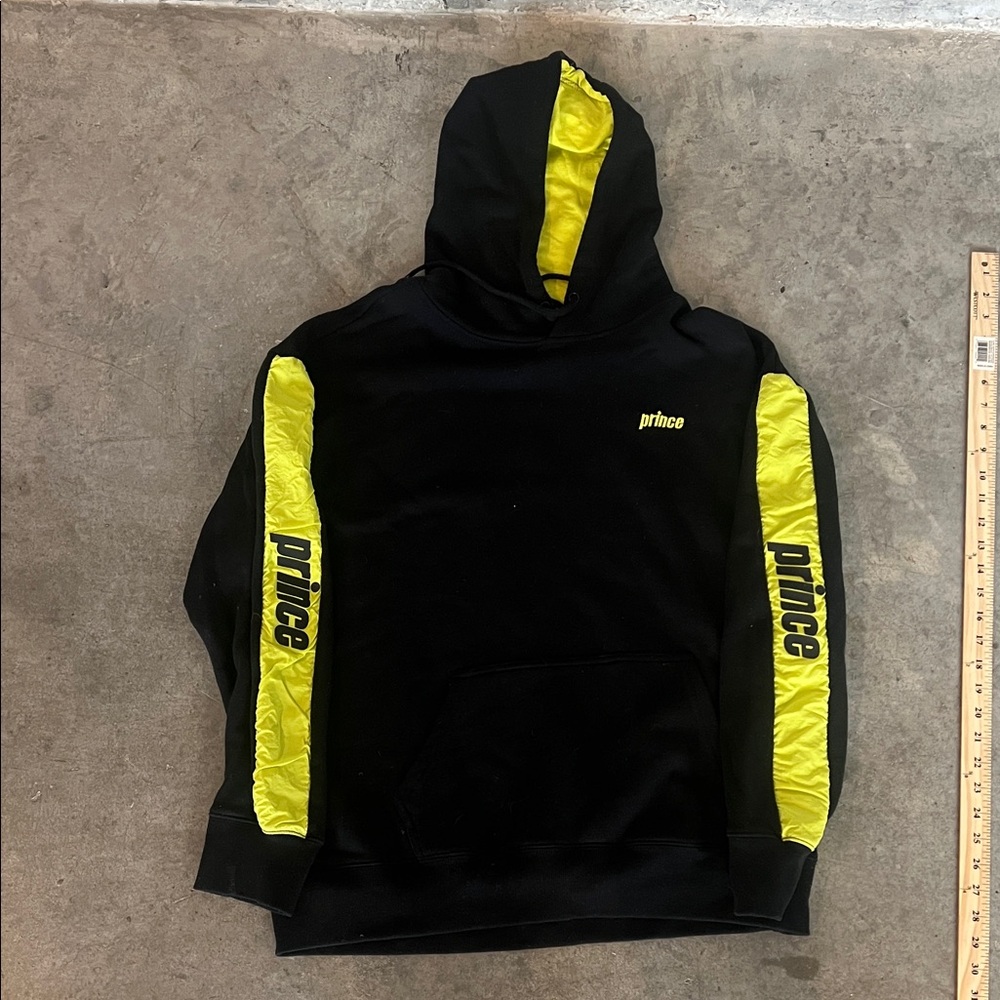 Prince Men's Sweater in Black and Yellow